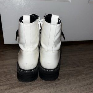 Platform Combat Boots